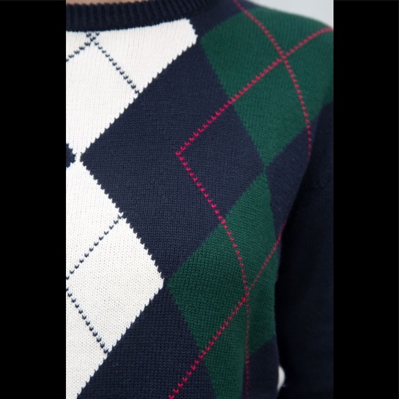 Brandy Melville Green Argyle Bernadette 